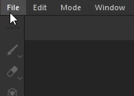 Substance Painter new project: selecting the FBX and setting 1K resolution