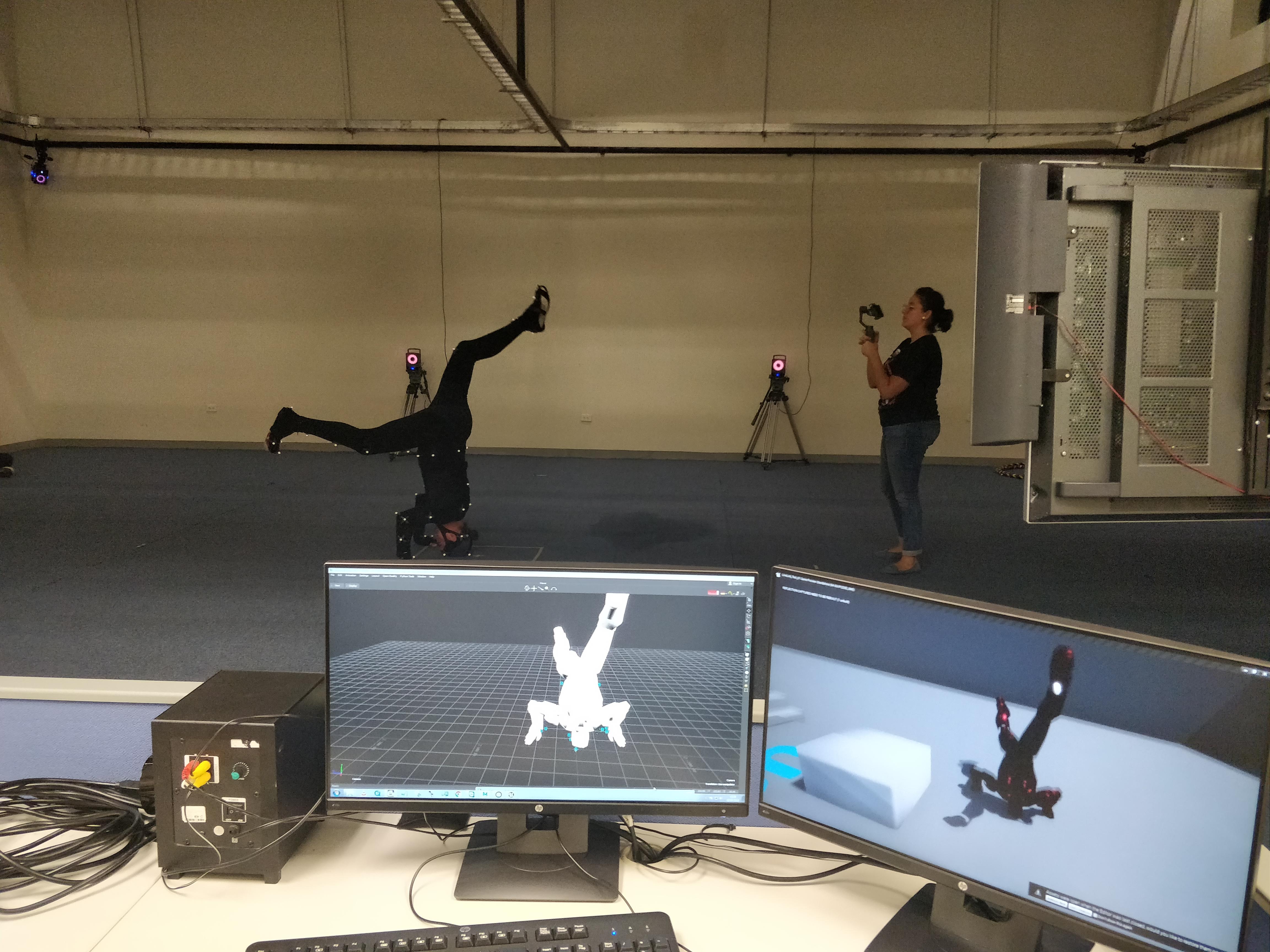 First Virtual Camera prototype at TETE, 2018
